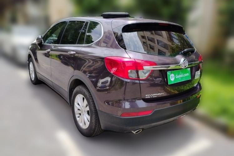 Used Buick Envision 2017 28T Four-Wheel Drive Elite Model Rear Left 45 Deg