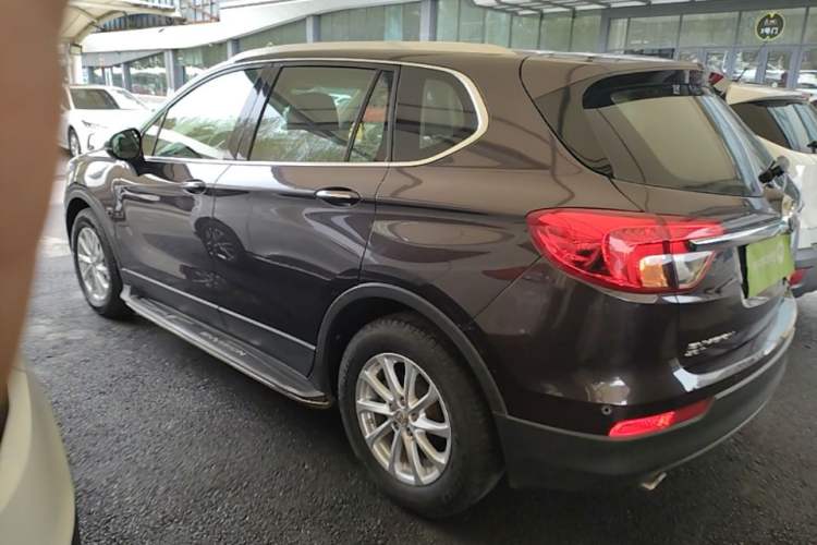 Used Buick Envision 2017 20T Two-Wheel Drive Elite Version Rear Left 45 Deg