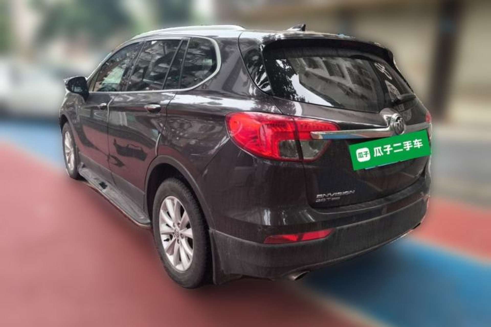 Used Buick Envision 2017 28T Four-Wheel Drive Elite Model Rear Left 45 Deg