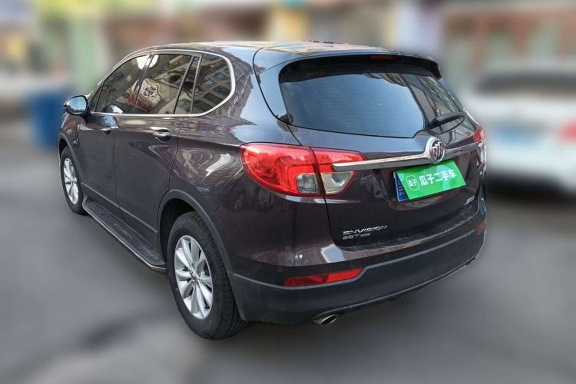 Used Buick Envision 2017 28T Four-Wheel Drive Elite Model Rear Left 45 Deg