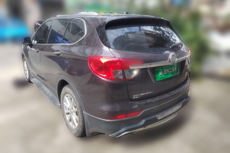 Used Buick Envision 2017 20T Two-Wheel Drive Luxury Model Rear Left 45 Deg