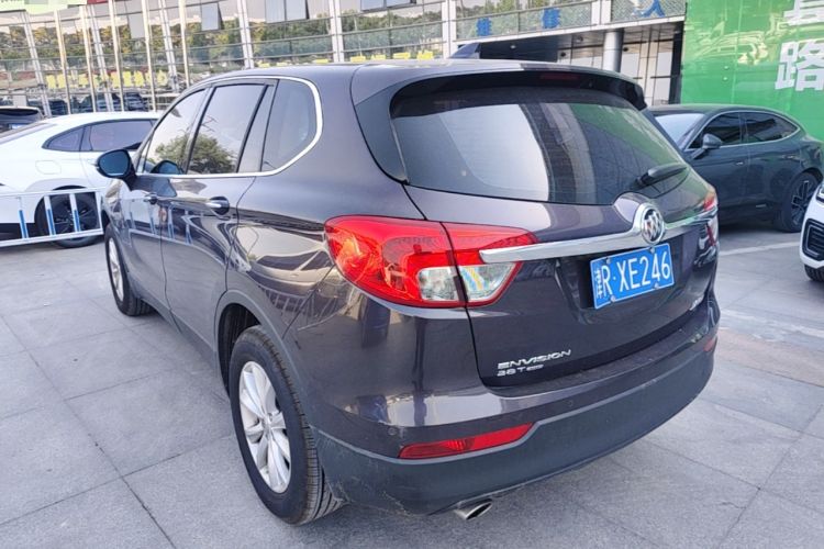 Used Buick Envision 2017 28T Four-Wheel Drive Elite Model Rear Left 45 Deg