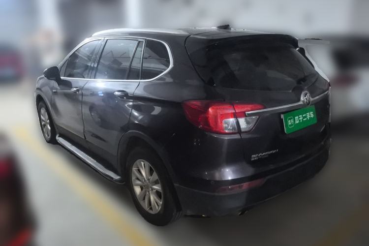 Used Buick Envision 2017 28T Four-Wheel Drive Elite Model Rear Left 45 Deg