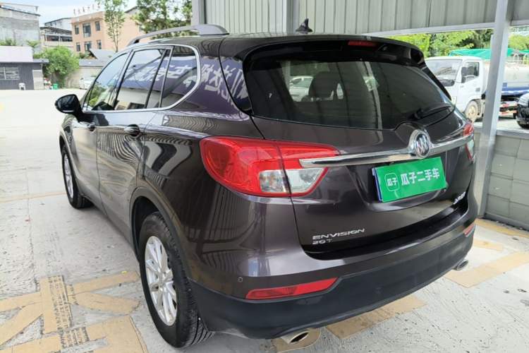 Used Buick Envision 2017 20T Two-Wheel Drive Leading Version Rear Left 45 Deg
