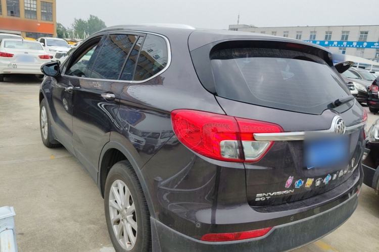 Used Buick Envision 2017 20T Two-Wheel Drive Elite Version Rear Left 45 Deg