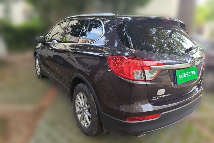Used Buick Envision 2017 20T Two-Wheel Drive Elite Version Rear Left 45 Deg