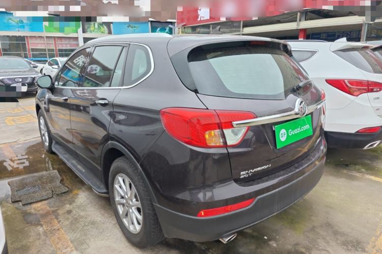 Used Buick Envision 2017 20T Two-Wheel Drive Elite Version Rear Left 45 Deg