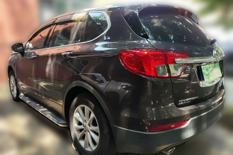 Used Buick Envision 2017 28T Four-Wheel Drive Luxury Model Rear Left 45 Deg