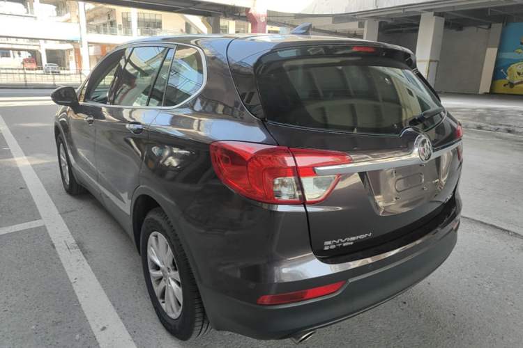 Used Buick Envision 2017 28T Four-Wheel Drive Elite Model Rear Left 45 Deg