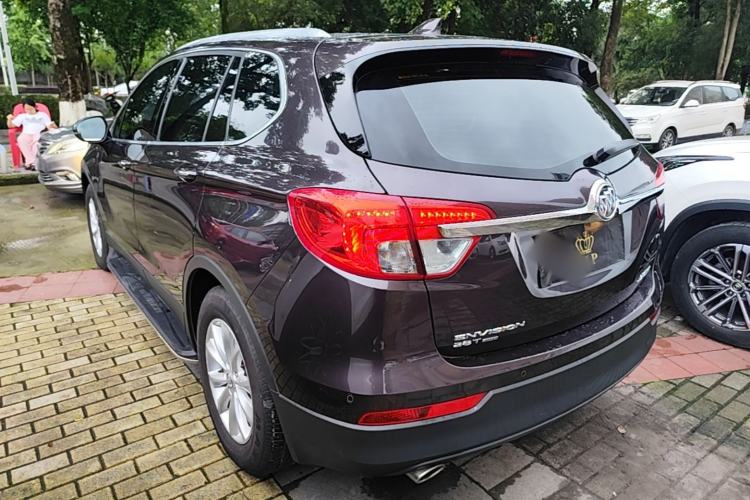 Used Buick Envision 2017 28T Four-Wheel Drive Luxury Model Rear Left 45 Deg
