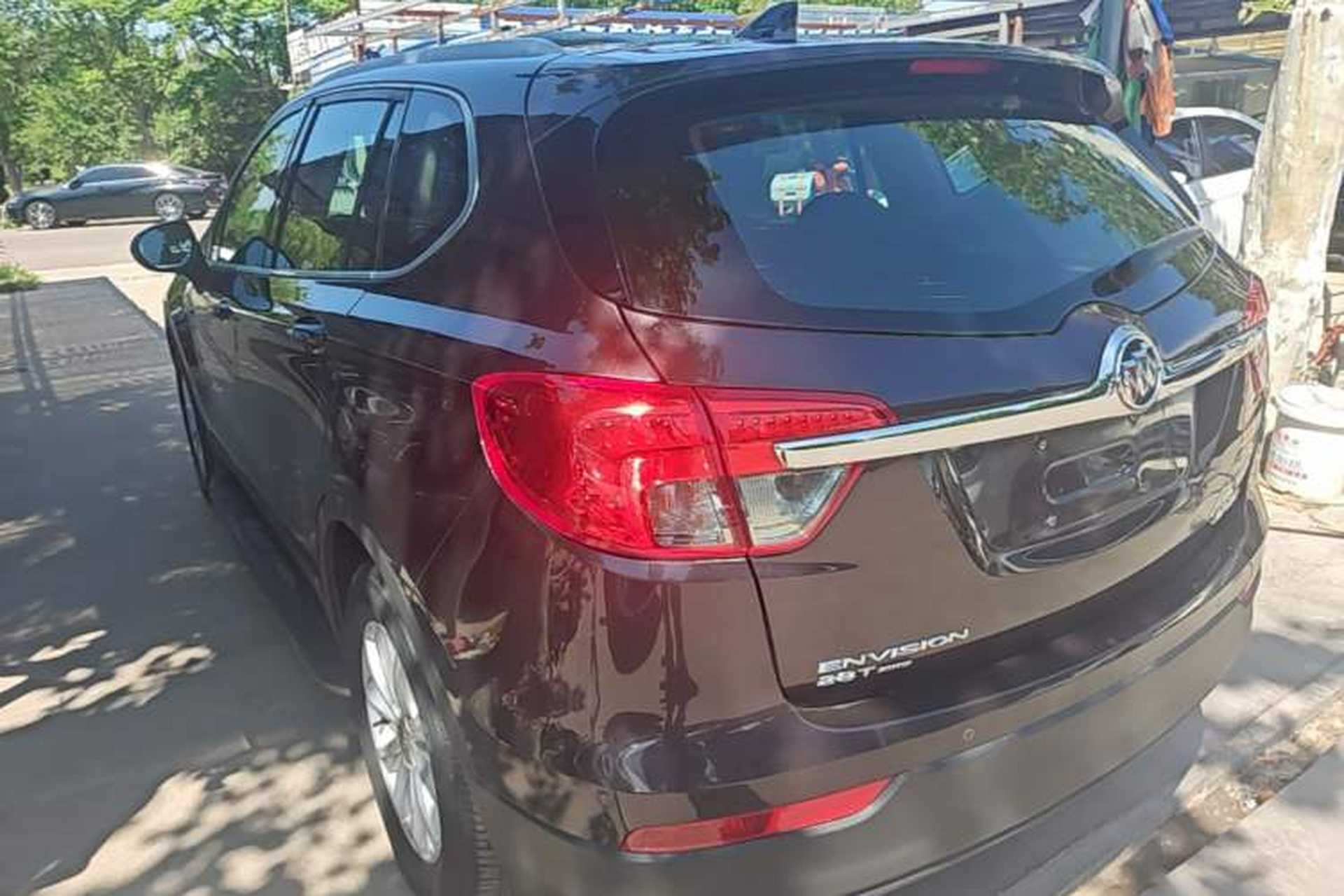 Used Buick Envision 2017 28T Four-Wheel Drive Luxury Model Rear Left 45 Deg