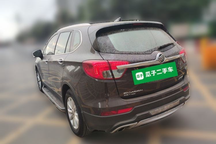 Used Buick Envision 2017 28T Four-Wheel Drive Elite Model Rear Left 45 Deg