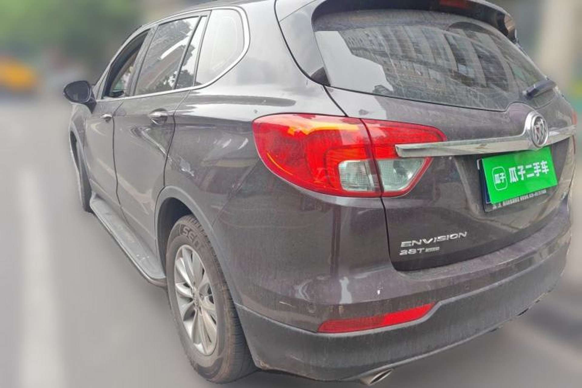 Used Buick Envision 2017 28T Four-Wheel Drive Elite Model Rear Left 45 Deg
