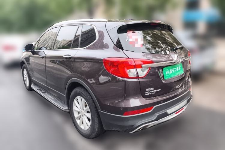 Used Buick Envision 2017 28T Four-Wheel Drive Elite Model Rear Left 45 Deg