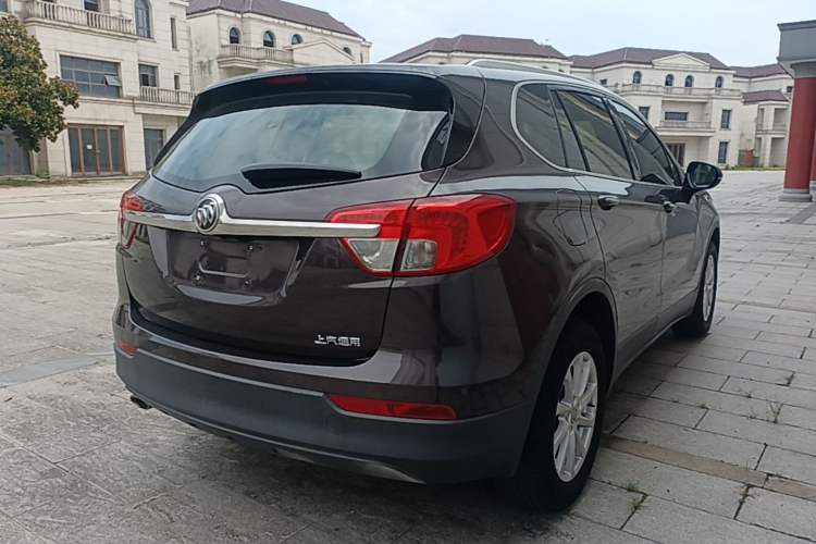 Used Buick Envision 2017 20T Two-Wheel Drive Elite Version Rear Right 45 Deg