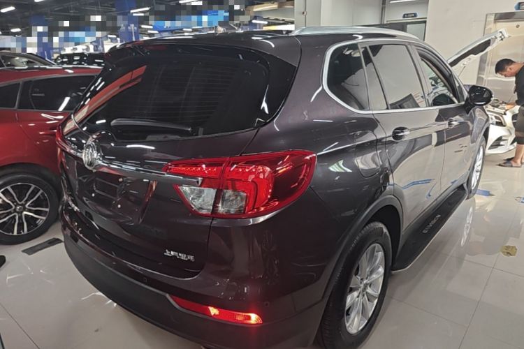 Used Buick Envision 2017 28T Four-Wheel Drive Elite Model Rear Right 45 Deg