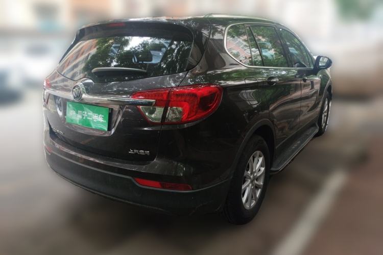 Used Buick Envision 2017 20T Two-Wheel Drive Luxury Model Rear Right 45 Deg