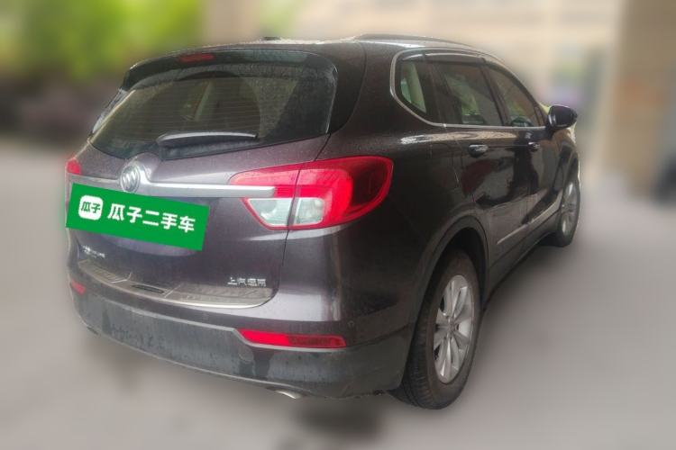 Used Buick Envision 2017 28T Four-Wheel Drive Luxury Model Rear Right 45 Deg