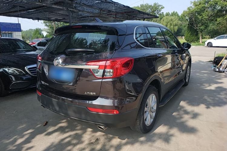 Used Buick Envision 2017 28T Four-Wheel Drive Luxury Model Rear Right 45 Deg