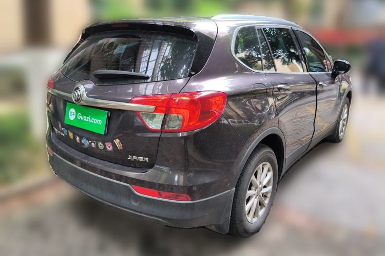 Used Buick Envision 2017 20T Two-Wheel Drive Elite Version Rear Right 45 Deg