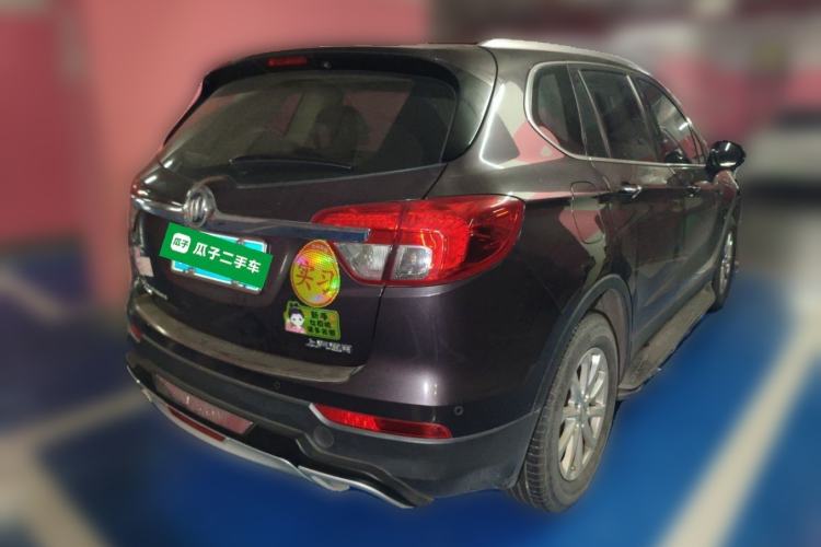 Used Buick Envision 2017 20T Two-Wheel-Drive Tech Edition Rear Right 45 Deg