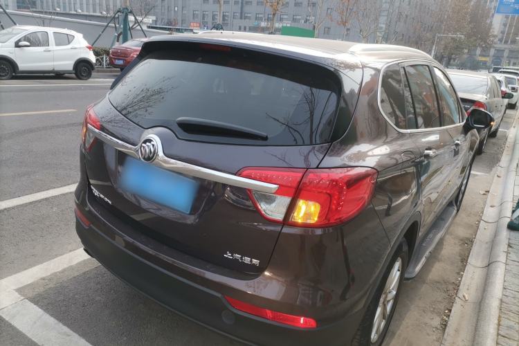 Used Buick Envision 2017 20T Two-Wheel Drive Elite Version Rear Right 45 Deg
