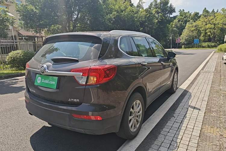 Used Buick Envision 2017 20T Two-Wheel Drive Leading Version Rear Right 45 Deg