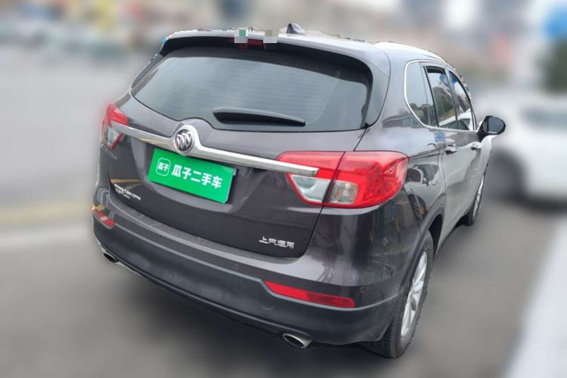 Used Buick Envision 2017 28T Four-Wheel Drive Luxury Model Rear Right 45 Deg