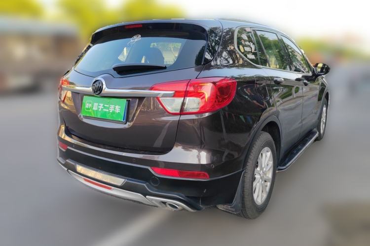 Used Buick Envision 2017 20T Two-Wheel Drive Elite Version Rear Right 45 Deg