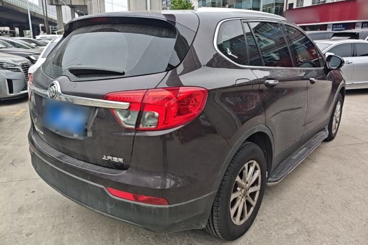 Used Buick Envision 2017 20T Two-Wheel Drive Elite Version Rear Right 45 Deg