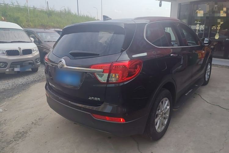 Used Buick Envision 2017 20T Two-Wheel Drive Luxury Model Rear Right 45 Deg
