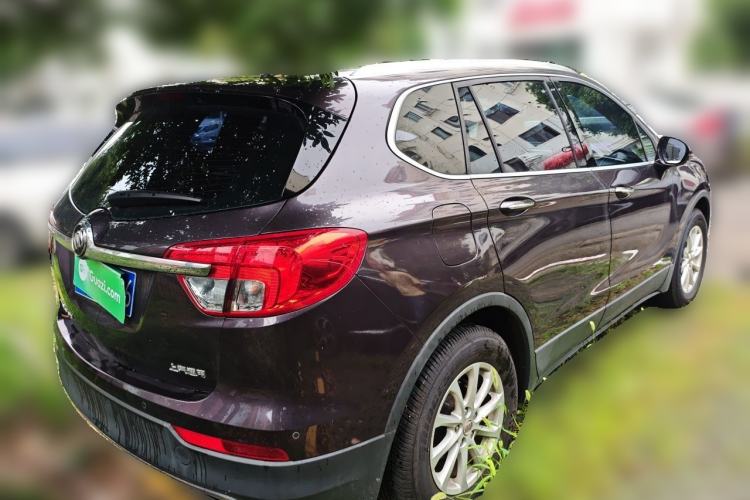 Used Buick Envision 2017 20T Two-Wheel Drive Luxury Model Rear Right 45 Deg