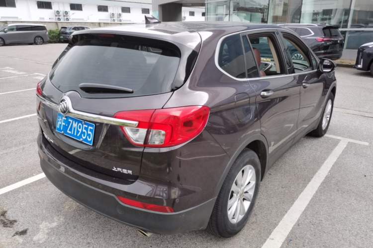 Used Buick Envision 2017 28T Four-Wheel Drive Elite Model Rear Right 45 Deg