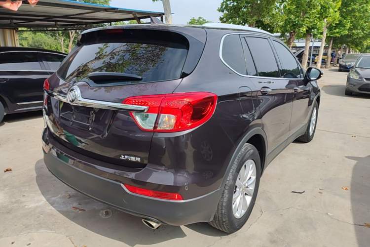 Used Buick Envision 2017 28T Four-Wheel Drive Elite Model Rear Right 45 Deg