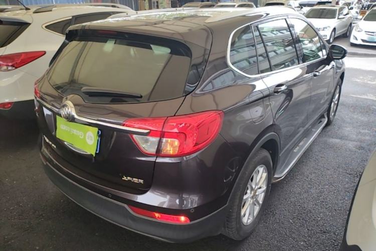 Used Buick Envision 2017 20T Two-Wheel Drive Elite Version Rear Right 45 Deg