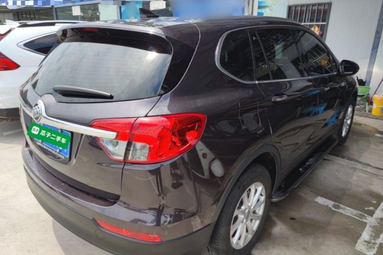Used Buick Envision 2017 20T Two-Wheel Drive Luxury Model Rear Right 45 Deg
