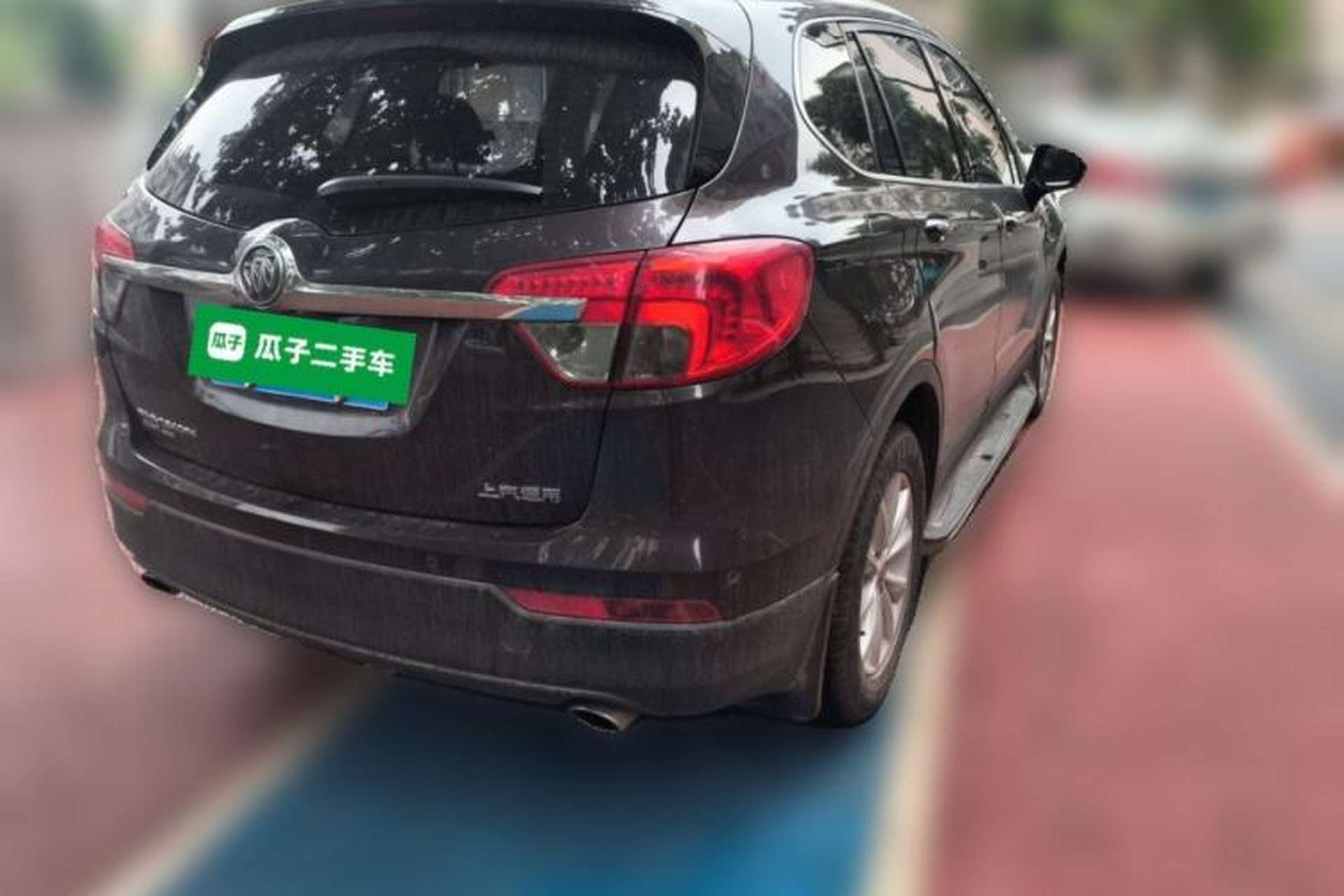 Used Buick Envision 2017 28T Four-Wheel Drive Elite Model Rear Right 45 Deg