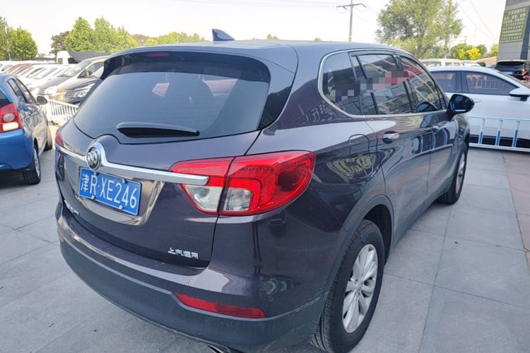 Used Buick Envision 2017 28T Four-Wheel Drive Elite Model Rear Right 45 Deg