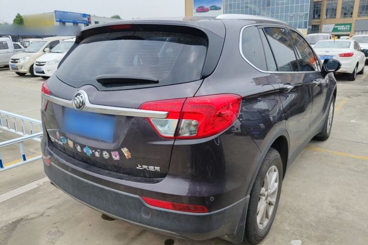 Used Buick Envision 2017 20T Two-Wheel Drive Elite Version Rear Right 45 Deg
