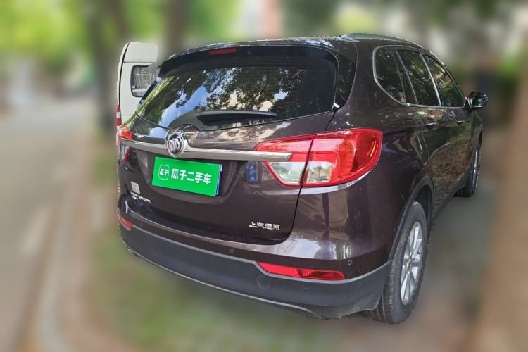Used Buick Envision 2017 20T Two-Wheel Drive Elite Version Rear Right 45 Deg