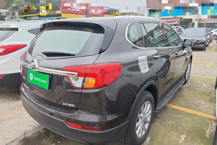 Used Buick Envision 2017 20T Two-Wheel Drive Elite Version Rear Right 45 Deg