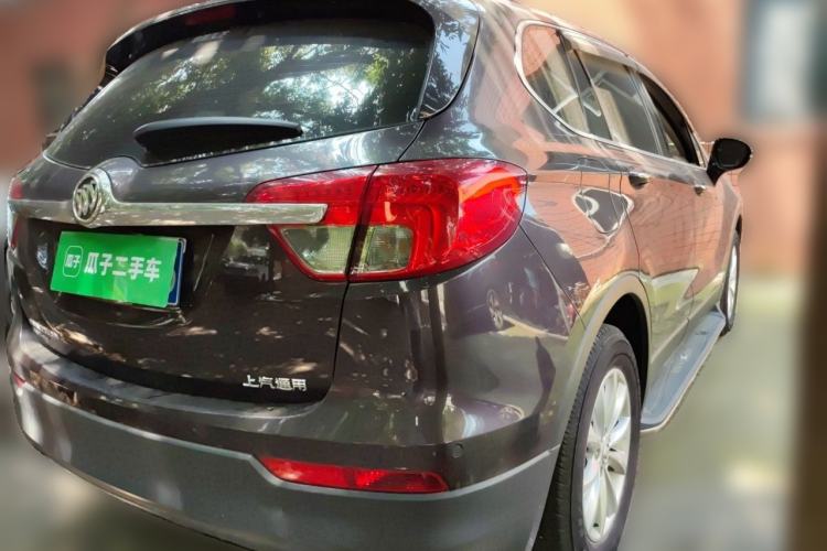 Used Buick Envision 2017 28T Four-Wheel Drive Luxury Model Rear Right 45 Deg