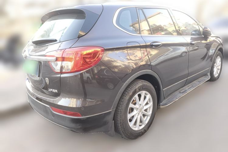 Used Buick Envision 2017 20T Two-Wheel Drive Luxury Model Rear Right 45 Deg