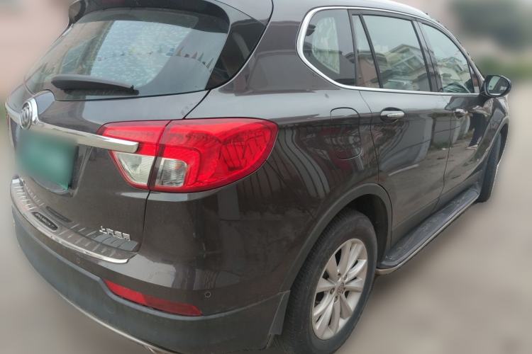 Used Buick Envision 2017 28T Four-Wheel Drive Elite Model Rear Right 45 Deg