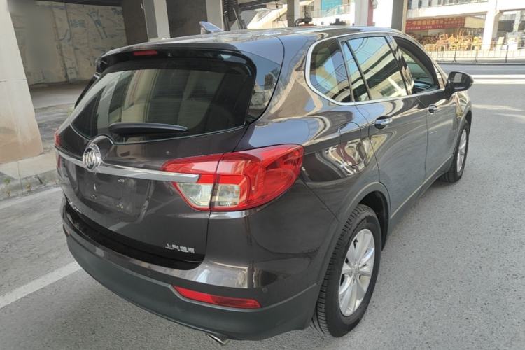 Used Buick Envision 2017 28T Four-Wheel Drive Elite Model Rear Right 45 Deg