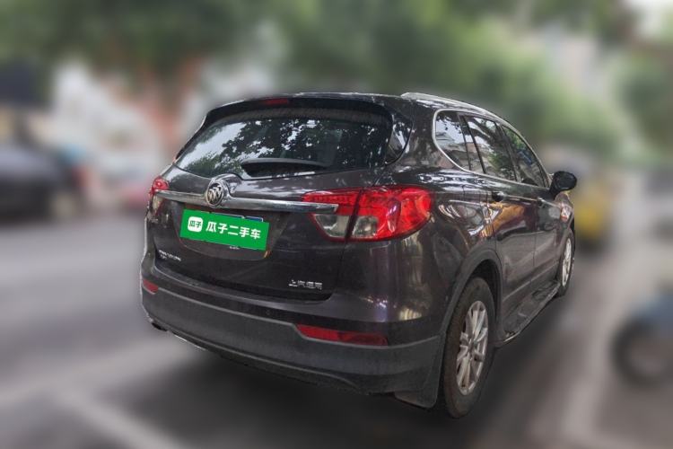 Used Buick Envision 2017 20T Two-Wheel Drive Elite Version Rear Right 45 Deg