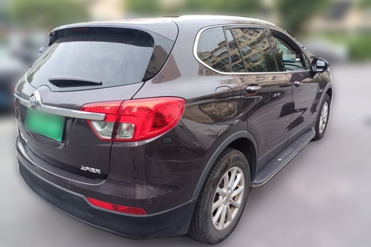 Used Buick Envision 2017 20T Two-Wheel Drive Elite Version Rear Right 45 Deg