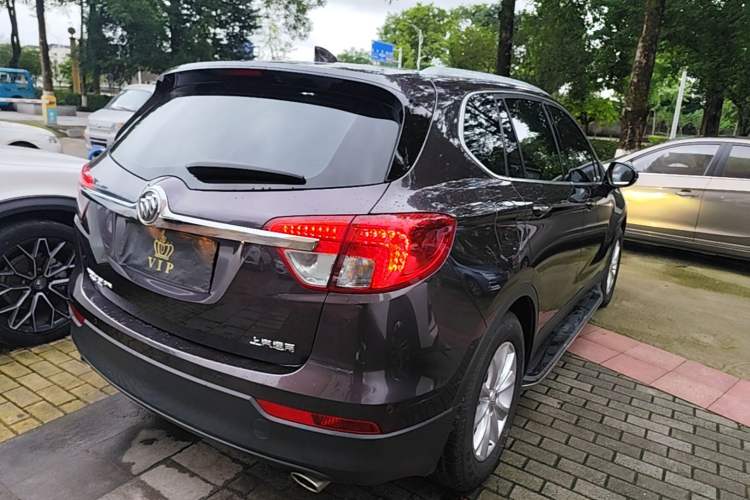 Used Buick Envision 2017 28T Four-Wheel Drive Luxury Model Rear Right 45 Deg
