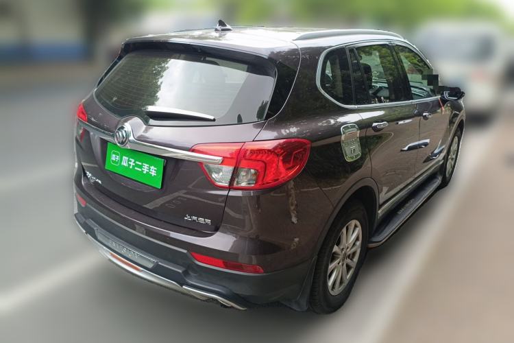 Used Buick Envision 2017 20T Two-Wheel Drive Leading Version Rear Right 45 Deg