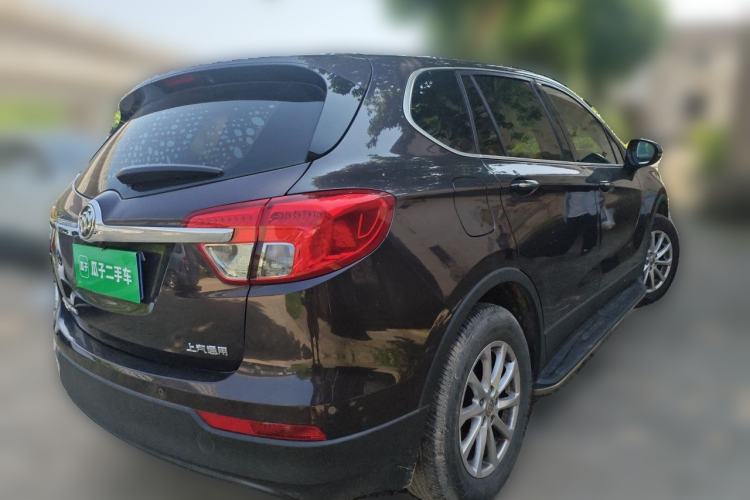 Used Buick Envision 2017 20T Two-Wheel Drive Leading Version Rear Right 45 Deg